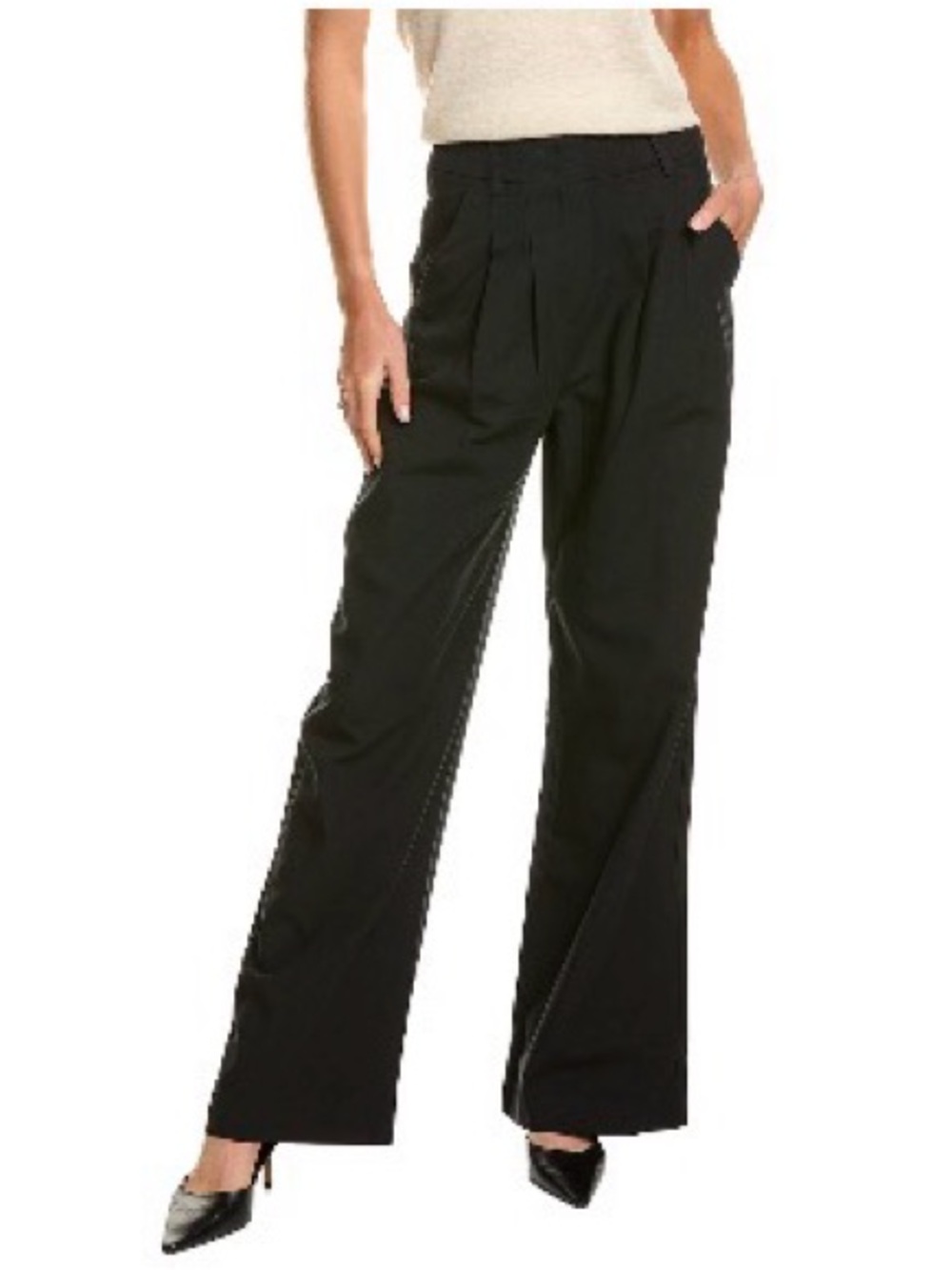 FARM Rio Black Low Waisted Pants